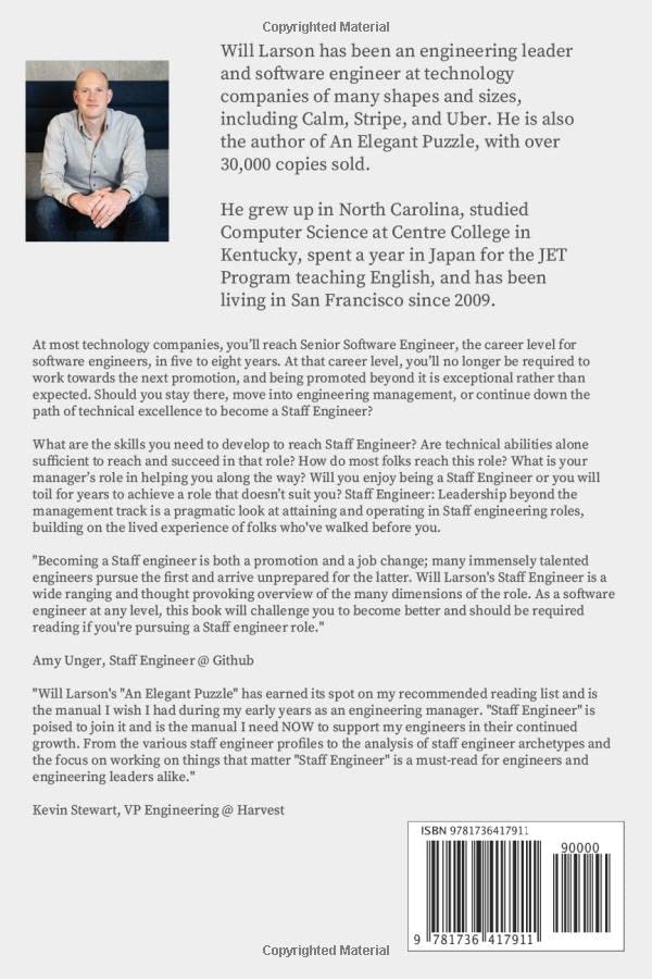 Staff Engineer: Leadership beyond the management track