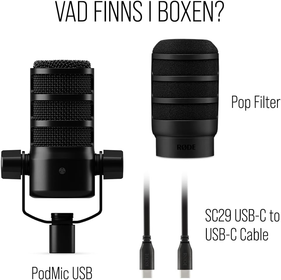 RØDE PodMic XLR/USB