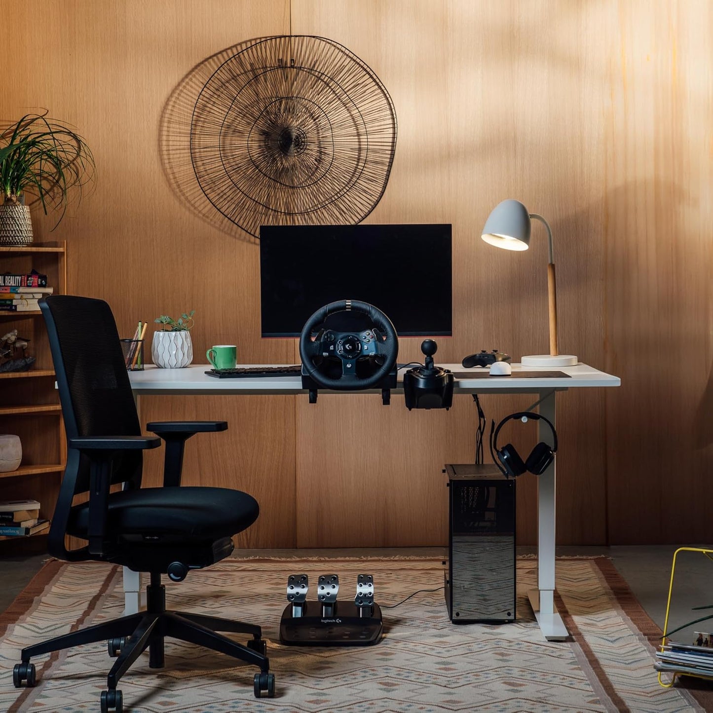 Logitech G Driving Force Switch. Racing wheel