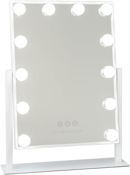 Flamingueo Makeup Mirror with Lighting