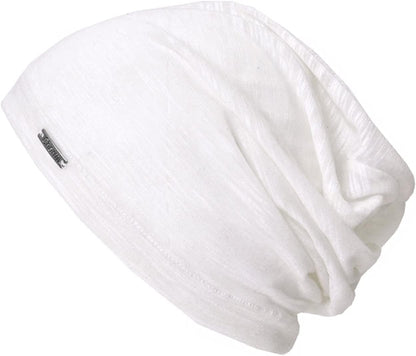 CHARM unisex beanie, 100% cotton summer hat, thin, lightweight, sweat-absorbent
