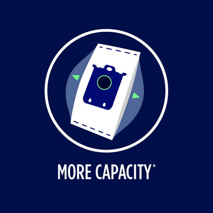 Electrolux E201S Vacuum Bags S-Bag Classic Long Performance, 4 Bags