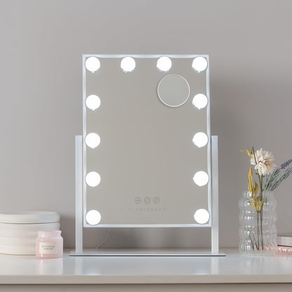 Flamingueo Makeup Mirror with Lighting