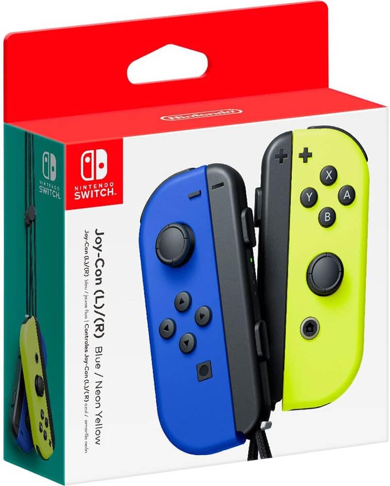 Nintendo Switch Joy-Con Pair Blue/Neon Yellow