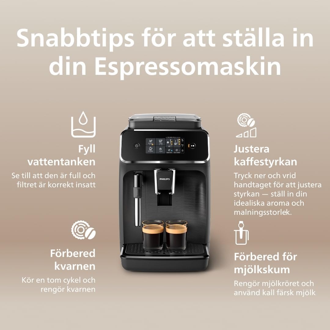 Philips 2200 Series Fully Automatic Espresso Machine