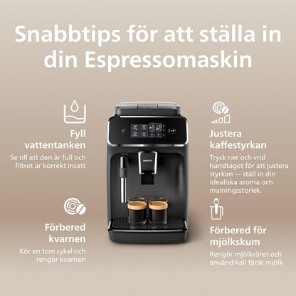 Philips 2200 Series Fully Automatic Espresso Machine
