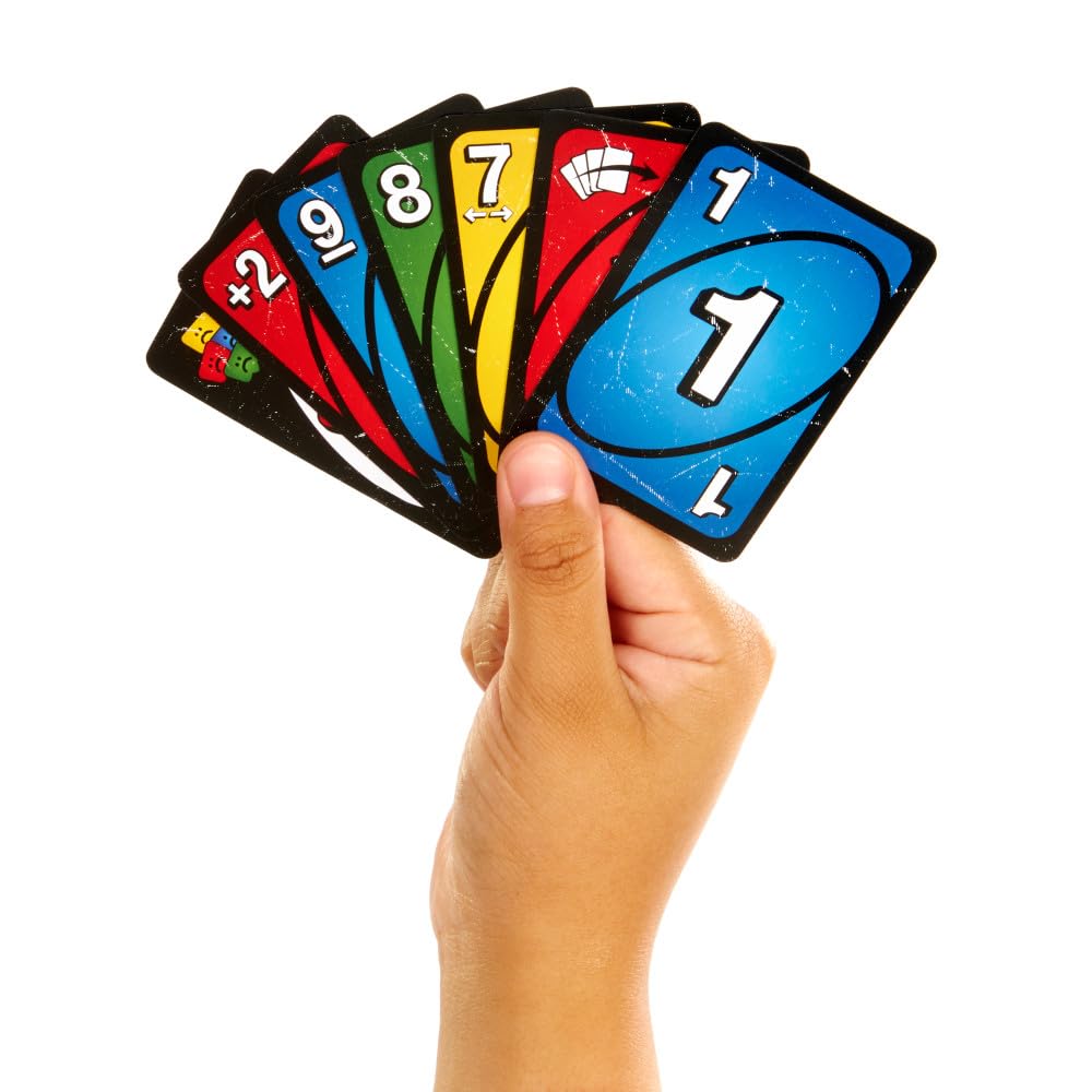 Mattel Games UNO Show ‘em No Mercy HWV18 Kortspel, Engelsk språkversion, Från 7 år