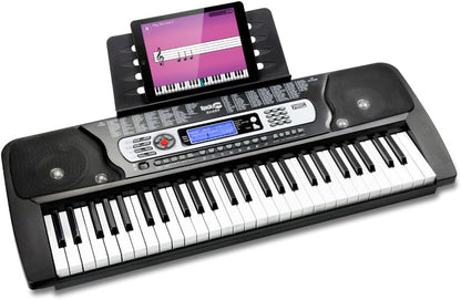 RockJam RJ361 61-Key Keyboard Piano with Sheet Music