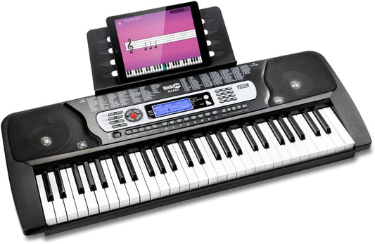 RockJam RJ361 61-Key Keyboard Piano with Sheet Music