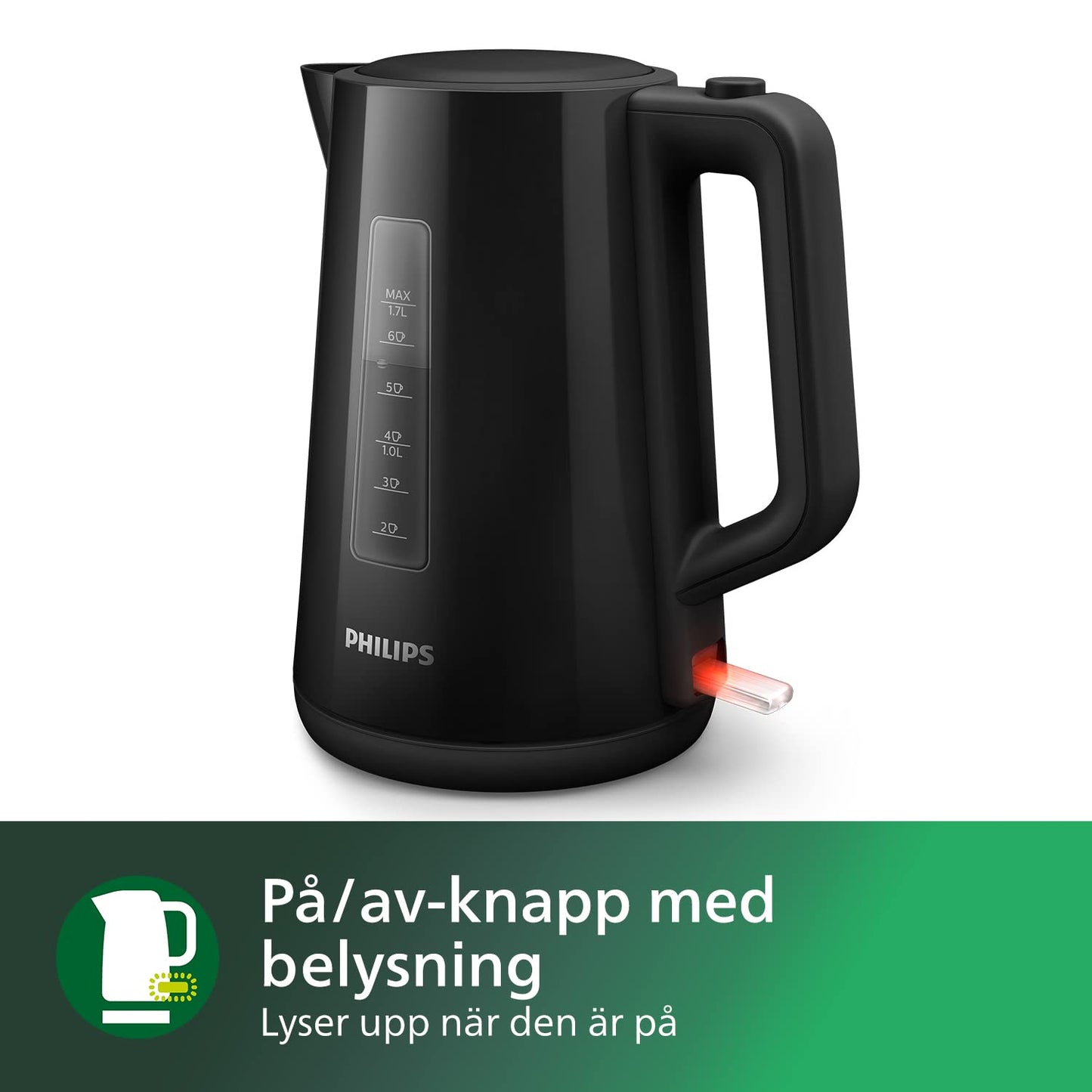 Philips Series 3000 Kettle, 1.7L