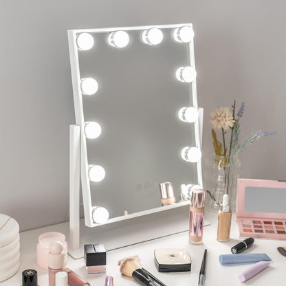 Flamingueo Makeup Mirror with Lighting