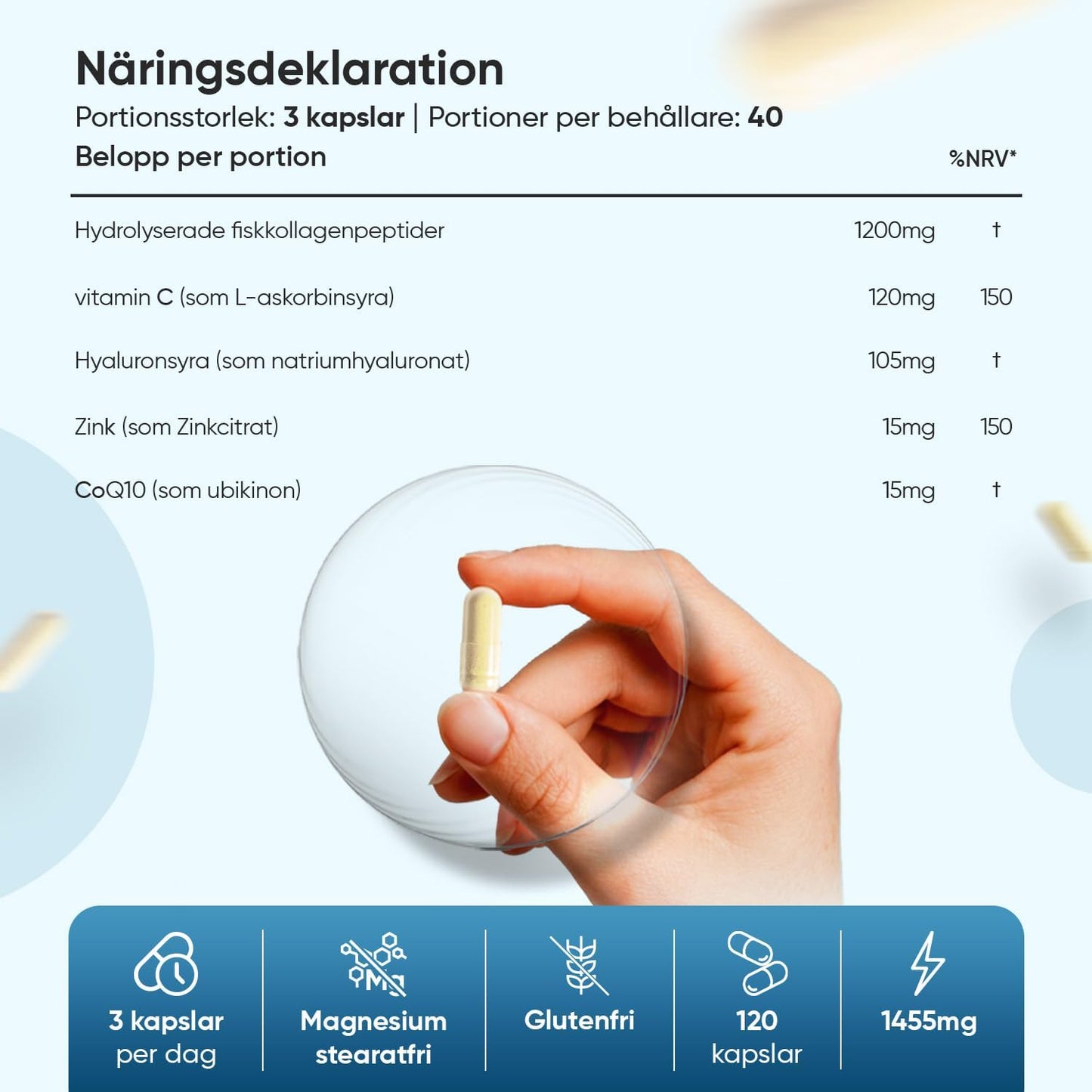 Marine Collagen Complex - 1200mg