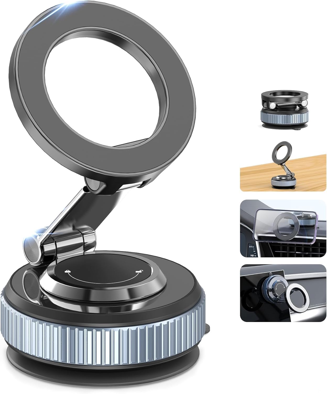 Magnetic Car Phone Mount (MagSafe compatible)