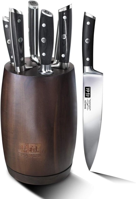 SHAN ZU Kitchen Knives 3 pieces (200mm, 153mm, 95mm)