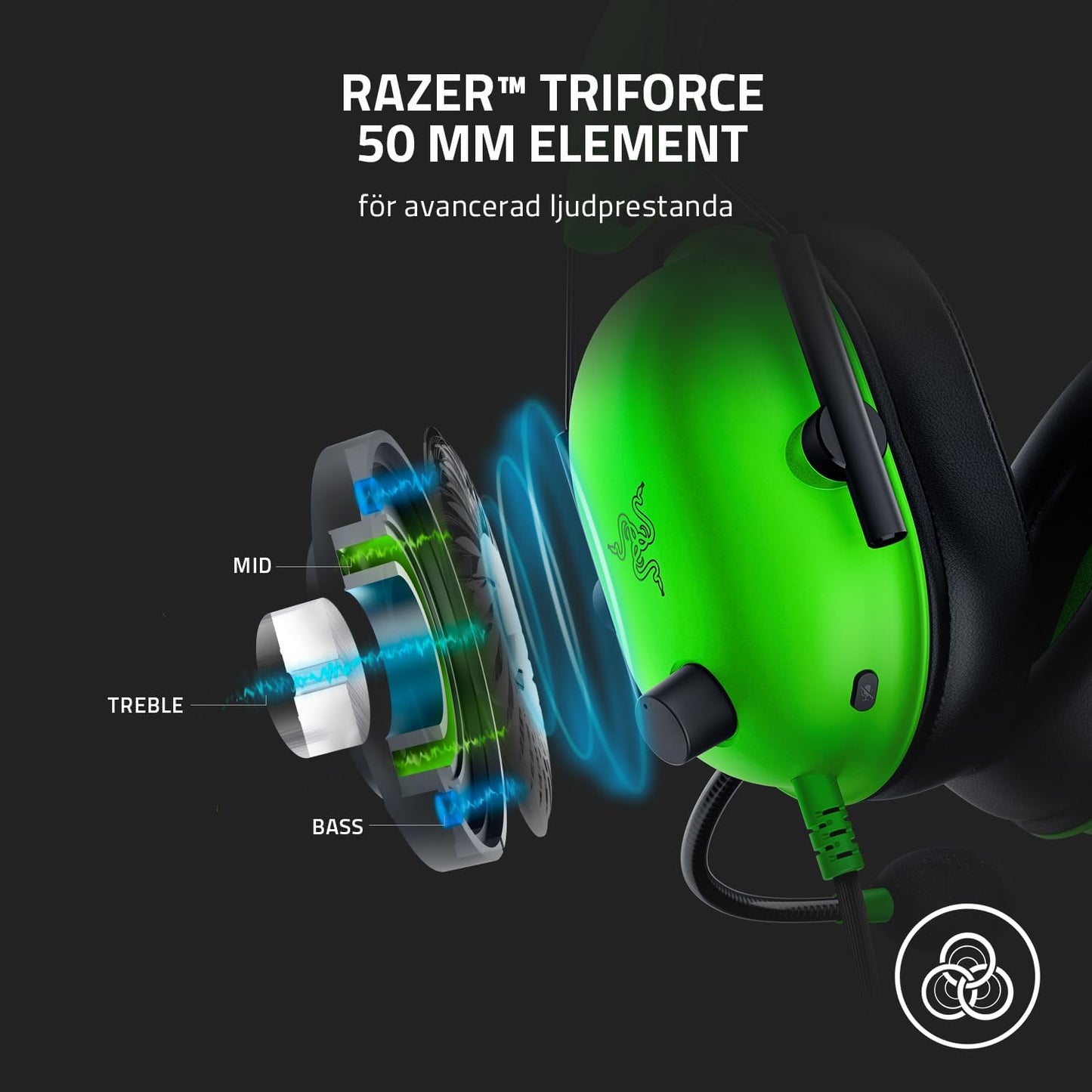 Razer BlackShark V2 X - Premium Esports Headset