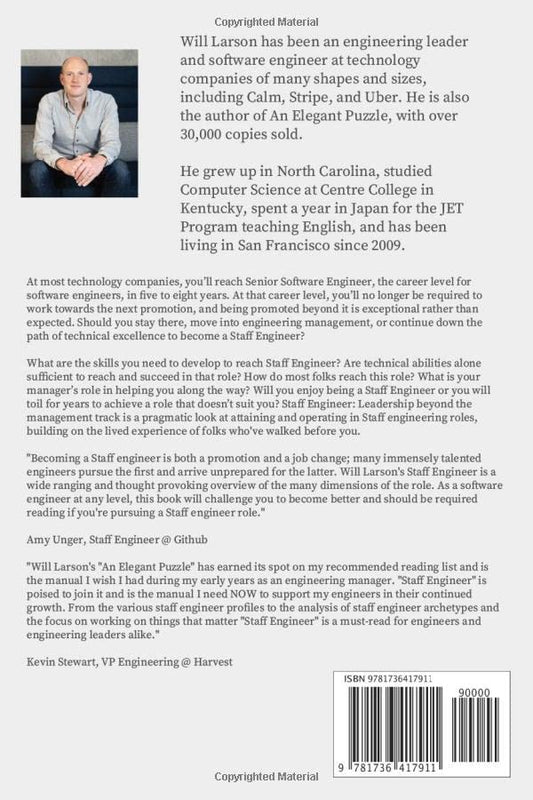 Staff Engineer: Leadership beyond the management track