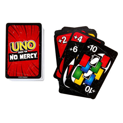 Mattel Games UNO Show ‘em No Mercy HWV18 Kortspel, Engelsk språkversion, Från 7 år