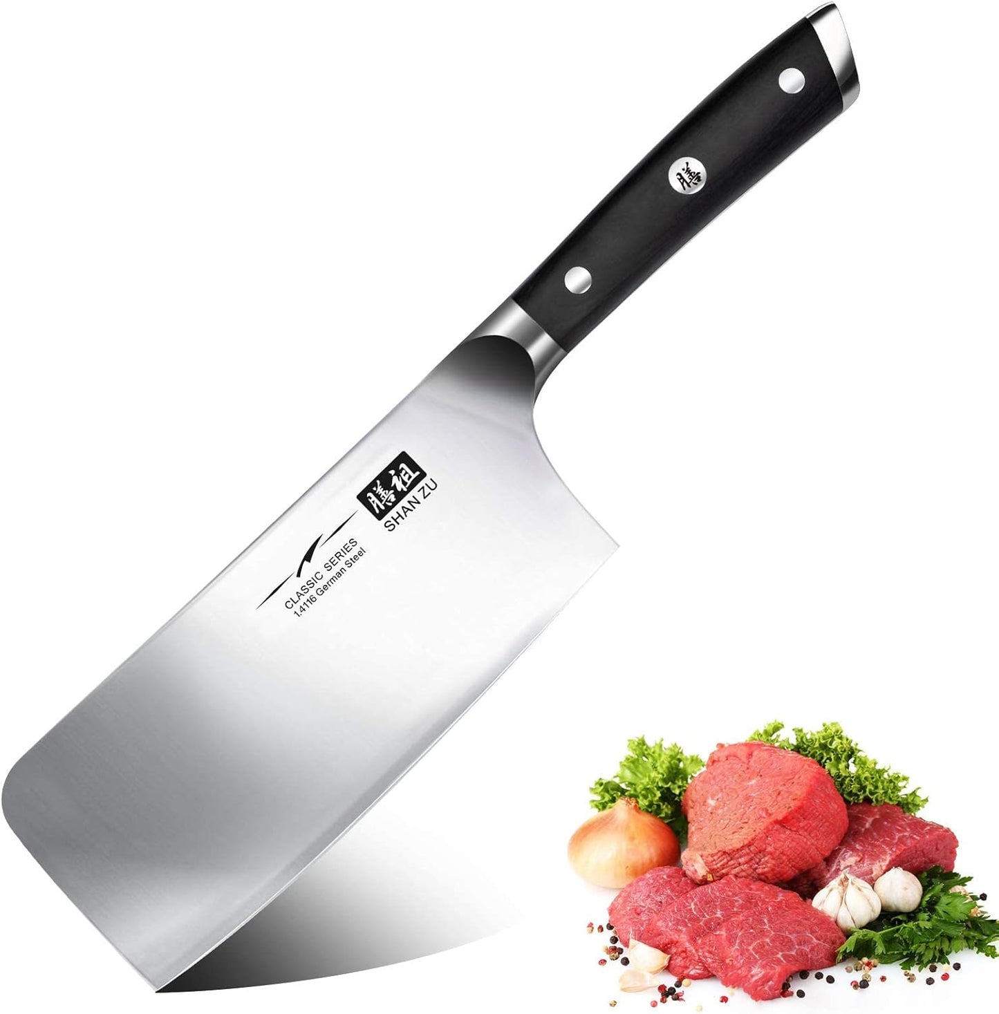 SHAN ZU Santoku Knife 18cm