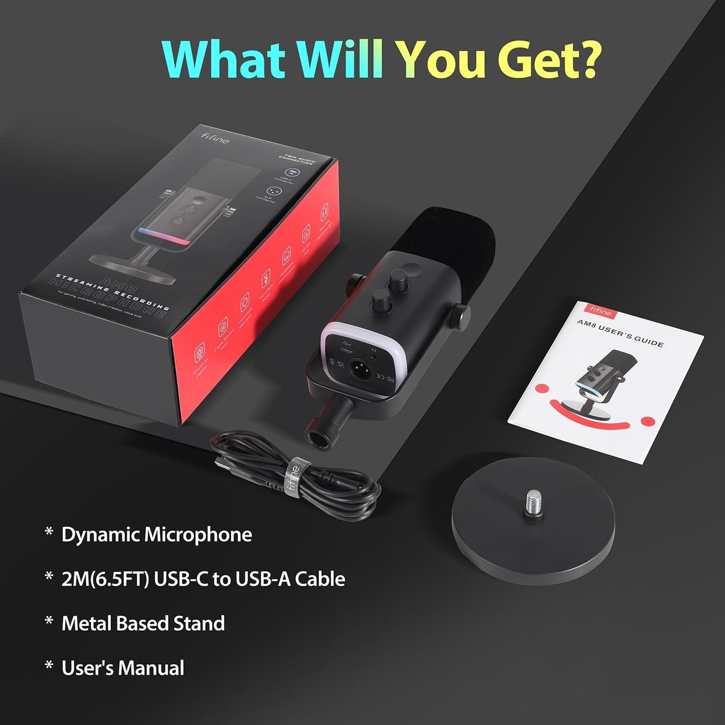 FIFINE USB/XLR Streaming Micro