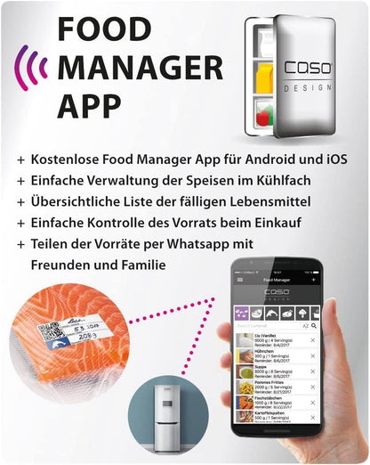 CASO Professional Foil Bags 20 x 30 cm/50 Bags