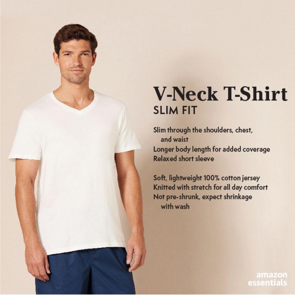 Amazon Essentials men’s V-neck undershirt