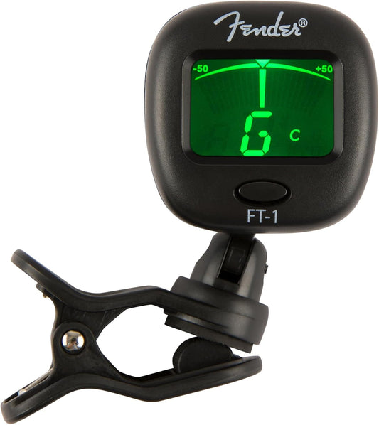 Fender FT-1 Pro Clip-On Tuner LCD Screen