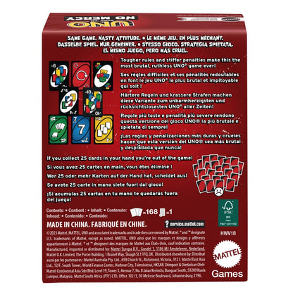 Mattel Games UNO Show ‘em No Mercy HWV18 Kortspel, Engelsk språkversion, Från 7 år