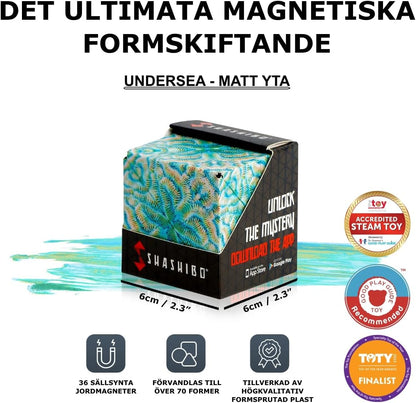 SHASHIBO Shape Changing Box - Award Winning, Patented Fidget Cube