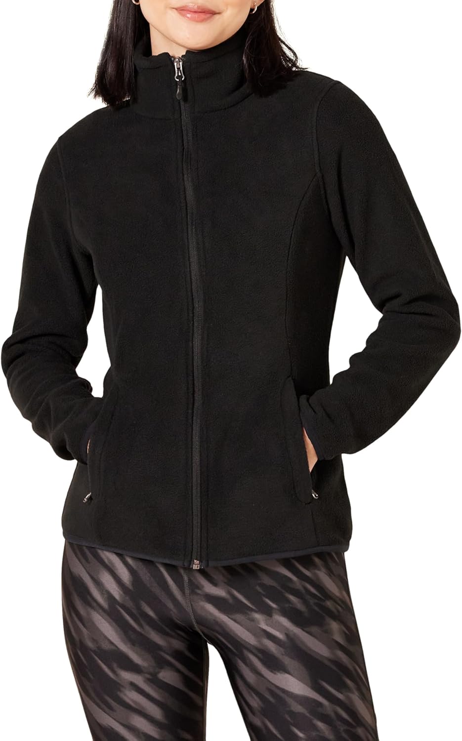 Amazon Essentials women’s classic-fit full-zip polar soft fleece jacket