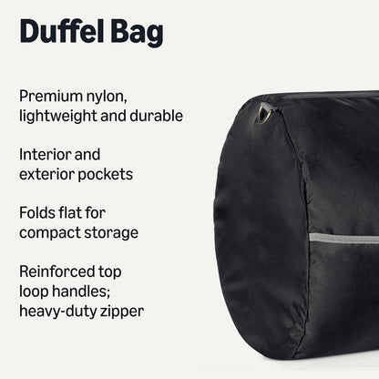 Amazon Essentials Duffel Bag, navy-blue, Large Duffel Bag