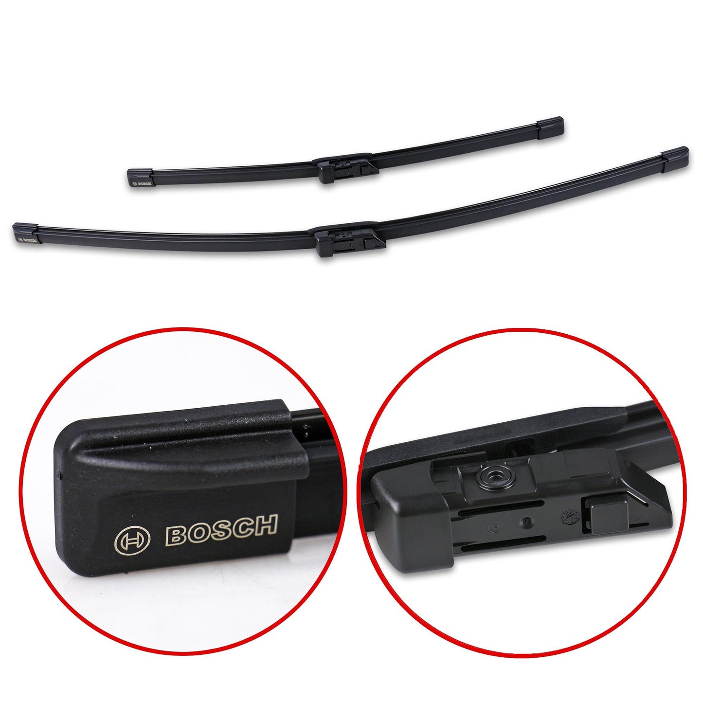 Bosch A863S Aerotwin Wiper Blades (front)