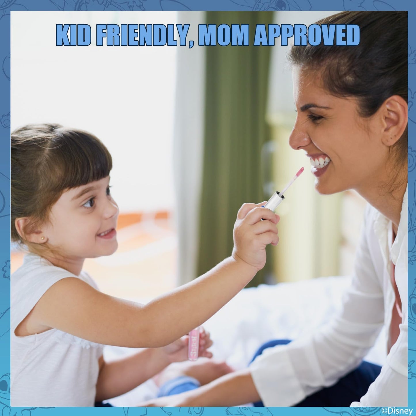 Kids Disney Stitch plant-based lip gloss set - 10 pieces