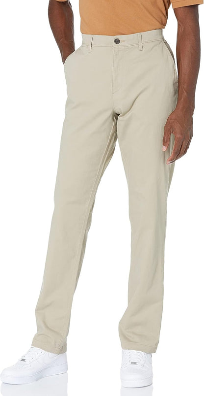 Amazon Essentials men’s casual stretch chinos, athletic fit