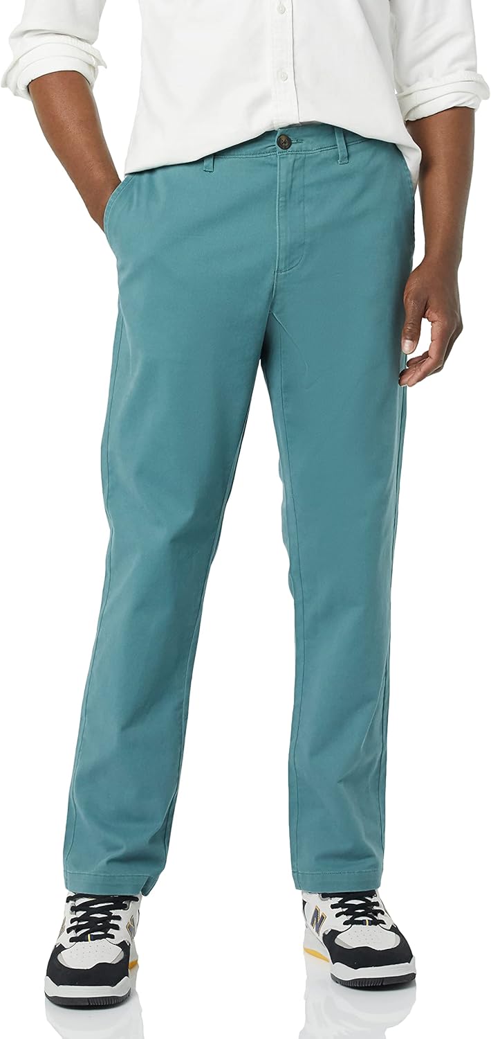 Amazon Essentials men’s casual stretch chinos, athletic fit