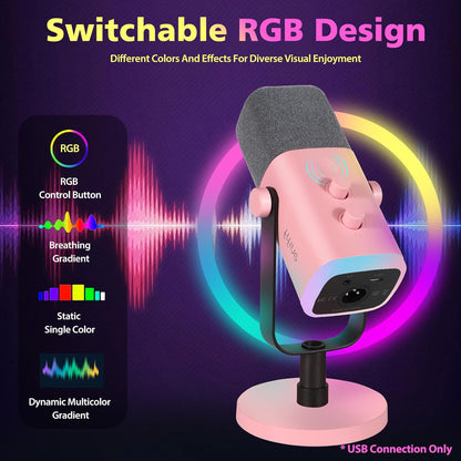 FIFINE USB/XLR Streaming Micro