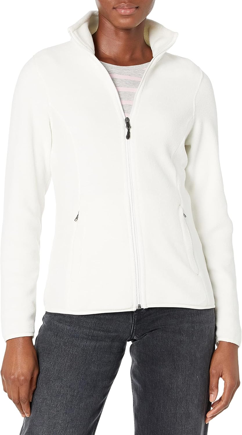 Amazon Essentials women’s classic-fit full-zip polar soft fleece jacket