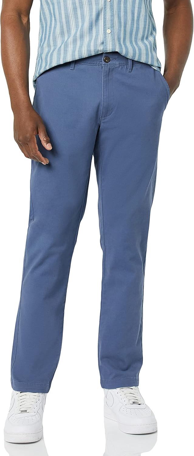Amazon Essentials men’s casual stretch chinos, athletic fit