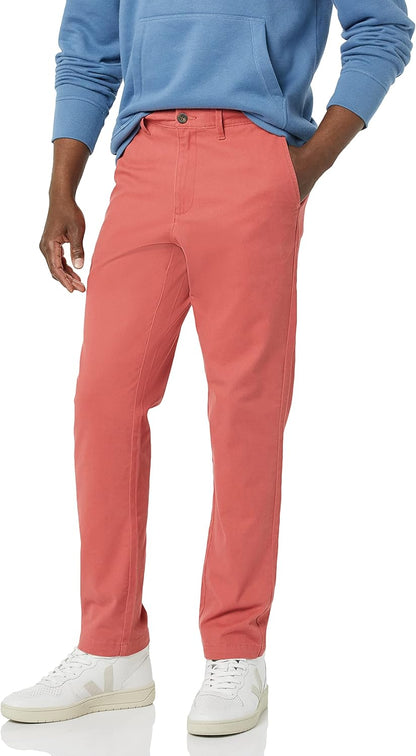 Amazon Essentials men’s casual stretch chinos, athletic fit