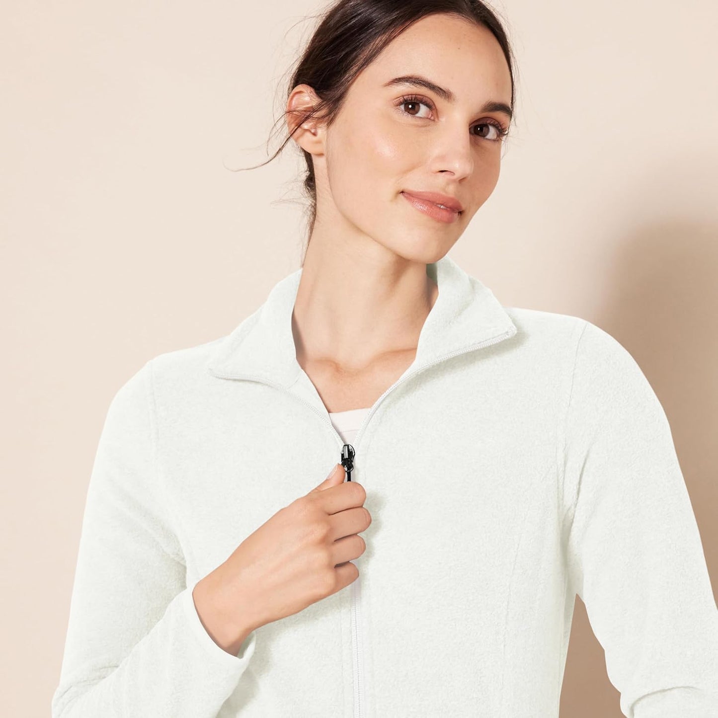 Amazon Essentials women’s classic-fit full-zip polar soft fleece jacket