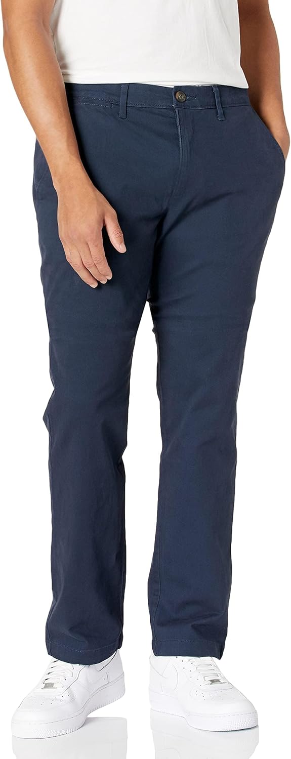 Amazon Essentials men’s casual stretch chinos, athletic fit