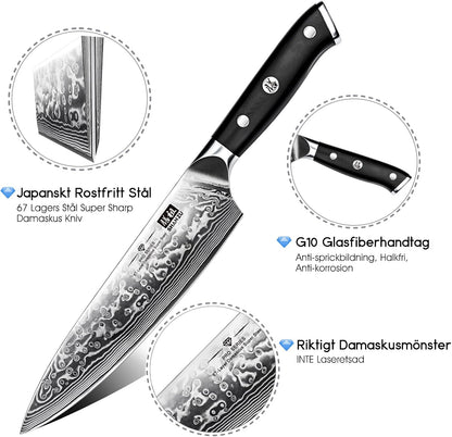 SHAN ZU Japanese Chef's Knife 20cm