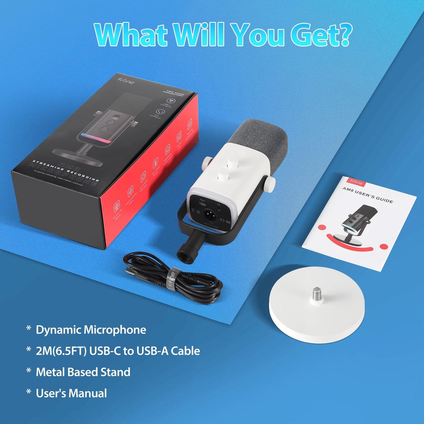 FIFINE USB/XLR Streaming Micro