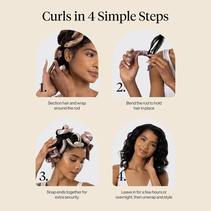 Kitsch Satin Heatless Curling Irons