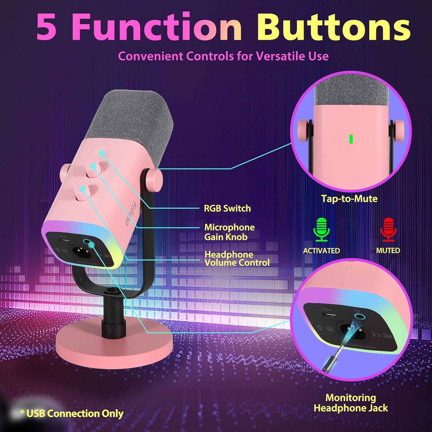 FIFINE USB/XLR Streaming Micro