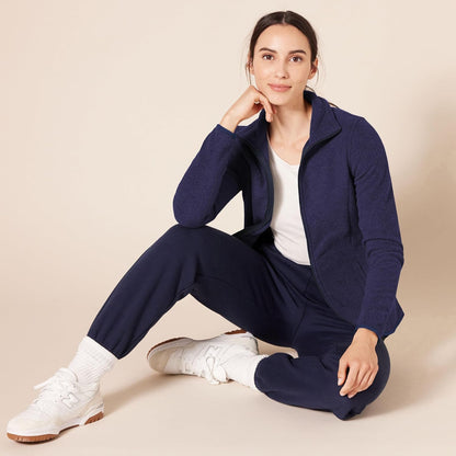 Amazon Essentials women’s classic-fit full-zip polar soft fleece jacket