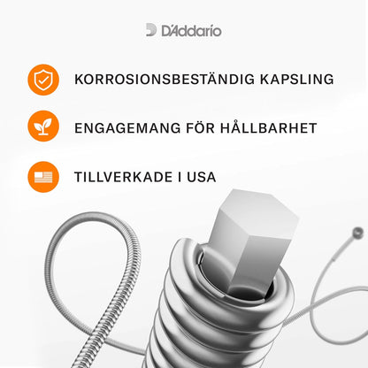 D'Addario Guitar Strings - XL Nickel Electric Guitar Strings - EXL110-3D