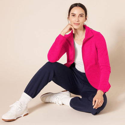 Amazon Essentials women’s classic-fit full-zip polar soft fleece jacket