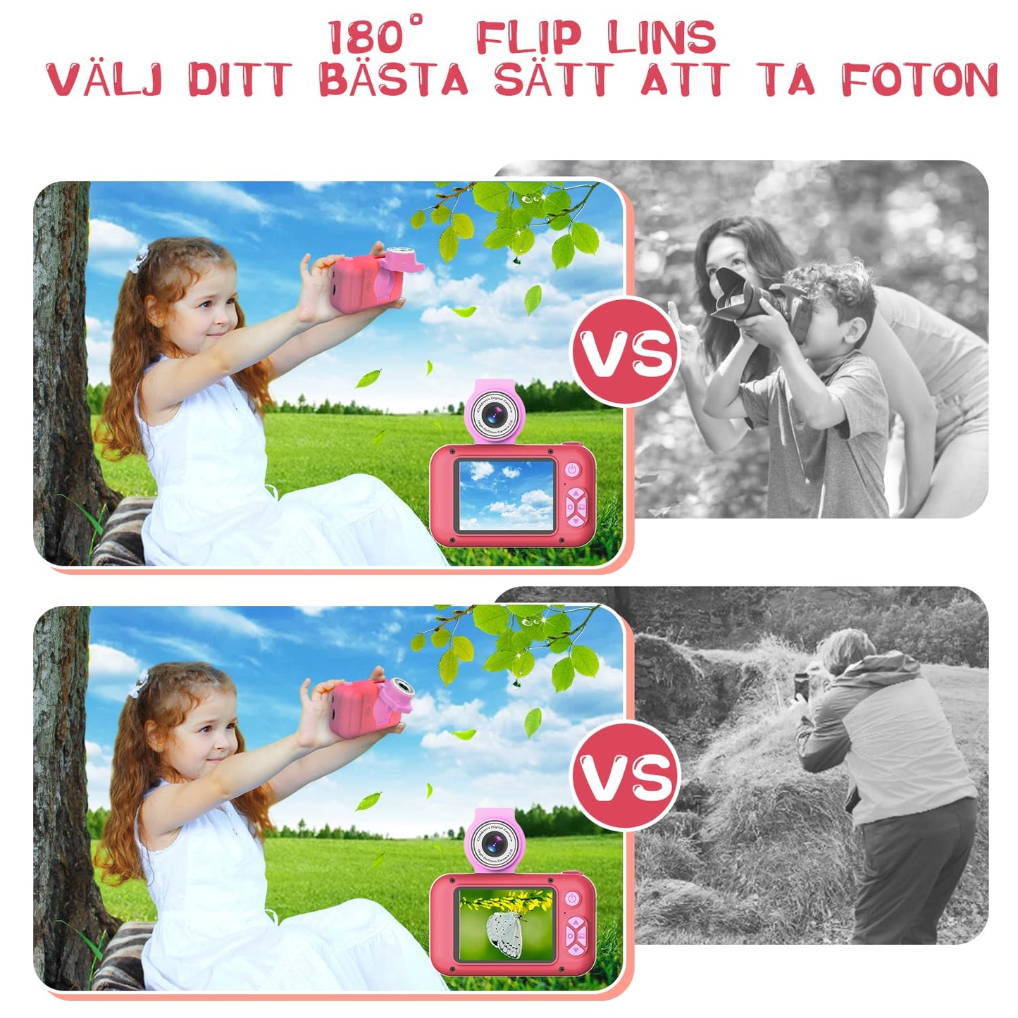 Kids Digital Camera, 3-12 years old. Several colors