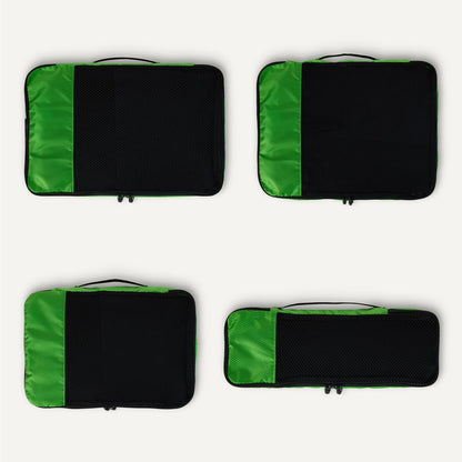 Amazon basics large clothing bags, all grey, M, Pack of 4 x M