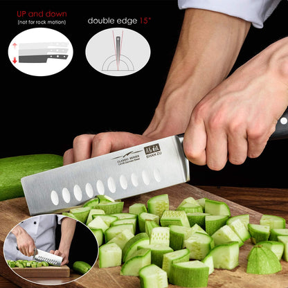 SHAN ZU Santoku Knife 18cm